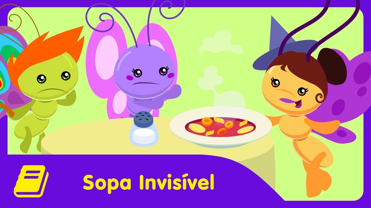 Galinha Pintadinha Mini - Historinha - Sopa Invisível