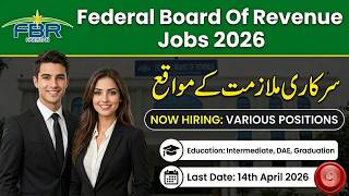 Download lagu FBR Islamabad Jobs 2026 | Project Accountant, Quantity Surveyor & Driver Jobs | Apply via NJP mp3