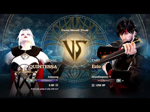 SoulCalibur VI — Amesang (Quintessa) VS AbyssEmperor V (Ezio) | Xbox One S Casual