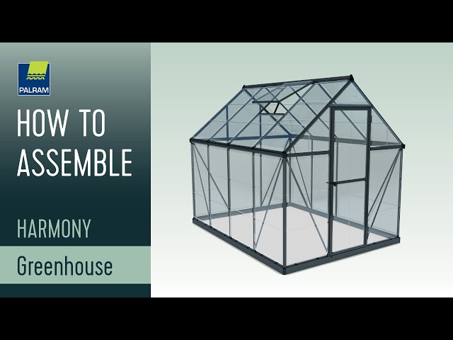 Palram Harmony Greenhouses Greenhouse S - Palram Harmony Greenhouse 8×10 Palram Harmony Greenhouses Greenhouse S - Palram Harmony Greenhouse 8×10