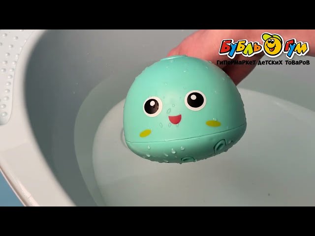Игрушка для ванны Lanson Toys Кит в ассортименте - видео