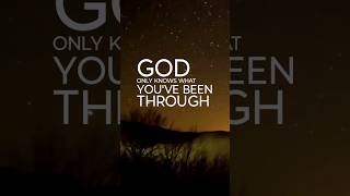 God Only Knows #christain #singing #music #christianity #godonlyknows #grace #love #motivation