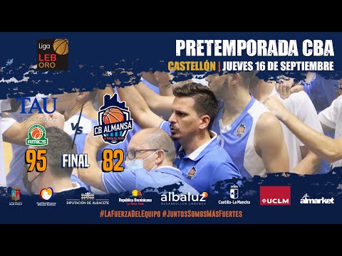 Post Partido Rubén Perelló  - TAU Castelló vs CB Almansa con AFANION [Pretemporada 21/22]