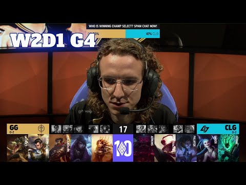 GG vs CLG | Week 2 Day 1 S12 LCS Spring 2022 | Golden Guardians vs CLG W2D1 Full Game