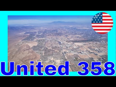 United Airlines UA 358 San Francisco Airport (SFO) to Las Vegas (LAS) Part 10  (05406)