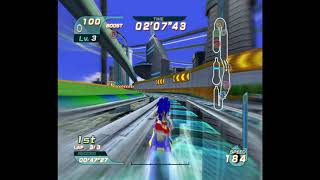 Sonic riders free race gameplay metal city