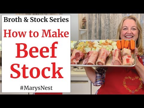 How to Make Beef Stock - A Flavorful Base for Sauces...