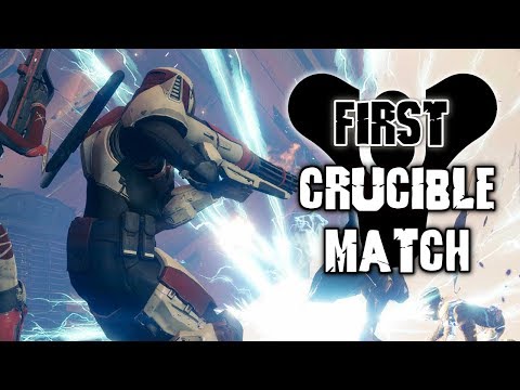 Destiny 2 PS4: My 1st Ever Crucible Match!!! - Multiplayer Gameplay