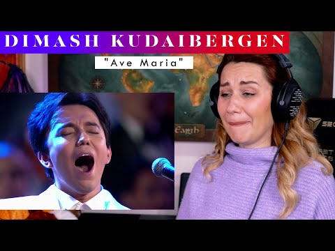Dimash Kudaibergen "Ave Maria" REACTION & ANALYSIS by Vocal Coach / Opera Singer