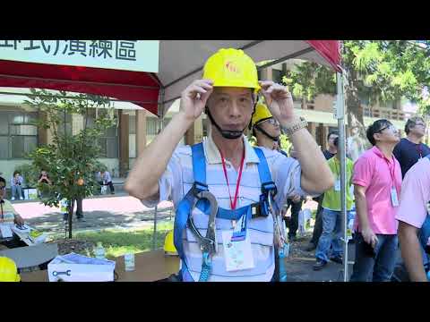 移動式起重機附掛搭乘設備吊掛式演練