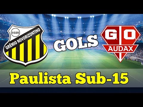 GOLS   Novorizontino x Audax Sub 15 (18/08/2018) - Paulista 2018