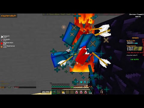 SUPER EPIC Minecraft PVP with DRINKABLE HEALS! 😱