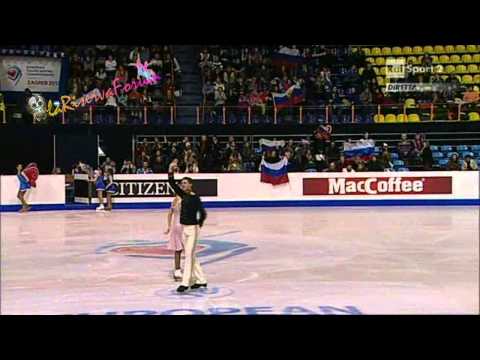 ISU ZAGREB 2013 -20/26- ICE DANCE SD - Ekaterina BOBROVA  Dmitri SOLOVIEV - 23.01.2013