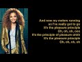 The Pleasure Principle by Janet Jackson (Lyrics)