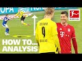 Lewandowski & Haaland Show "How To Score A Wondergoal" | Analysis Video