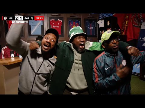 Ty, Stricto & FJ Celebrate Nigeria Win | Nigeria 4-1 Gabon