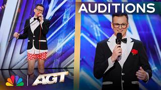 Cesar Dias' Audition Goes HILARIOUSLY Wrong! | Auditions | AGT 2026 thumbnail