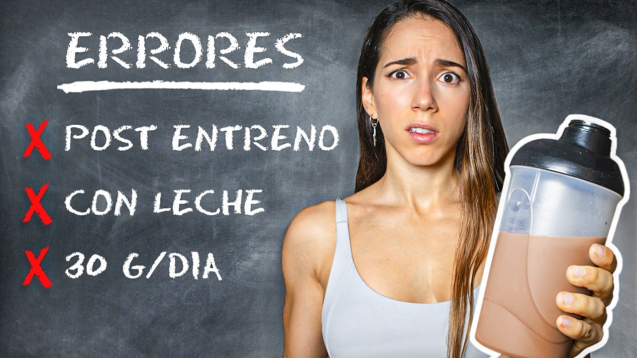 ERRORES Frecuentes Al Tomar PROTEÍNA WHEY Para Ganar MASA MUSCULAR