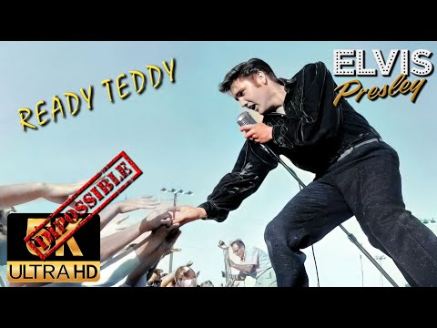 Elvis Presley AI 5K Colorized ❌Impossible Restore❌ - Fake Footage - Ready Teddy  (1956) Tupelo