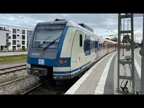 Abenteuermitfahrt im 50 Jahre S-Bahn München mit SOUND als S7 von Wolfratshausen➡️Höllriegelskreuth