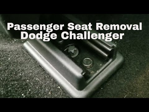2019 Dodge Challenger 1320 (Passenger seat/rear lower removal)
