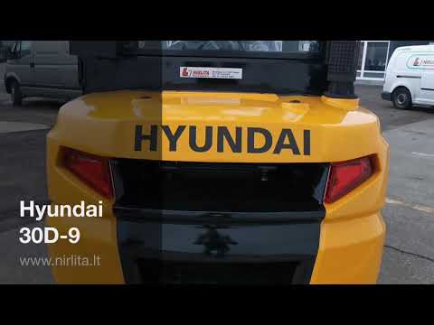 Hyundai 30D-9E, forklifts
