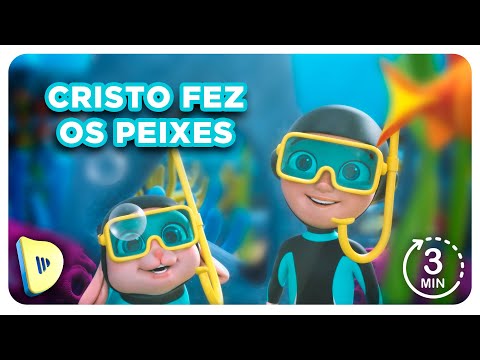 Ovelhinha de Davi - Cristo fez os Peixes | DESENHO INFANTIL