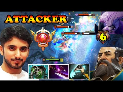 ATTACKER LEGENDARY KUNKKA INSANE PHYSICAL DAMAGE VS RAVEN #6 FACELESS VOID | DOTA2ORBS