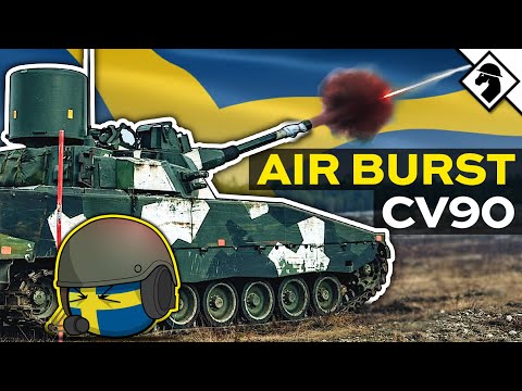 How is Sweden’s ARMORED ANTI-AIR Organized? (Lvkv 90)