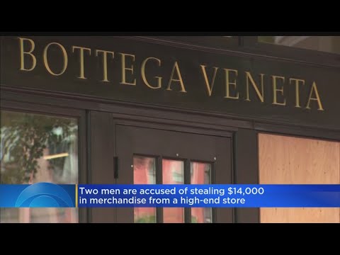 Two Men Accused Of Stealing $14,000 In Merchandise From High-End Store