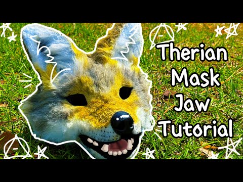 🐾Beginner THERIAN MASK Jaw Tutorial🐾