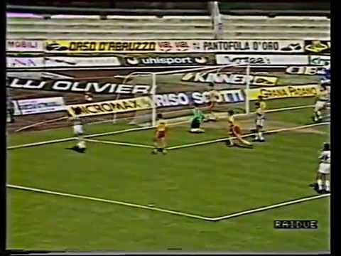 1988/89, Serie A, Ascoli - Lecce 1-1 (23)