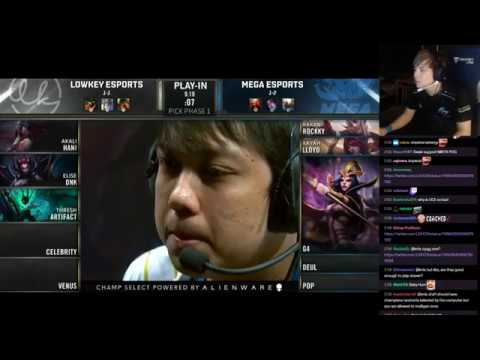 LS commentates LK vs MG - Group C, Play in, Day 4, Worlds 2019