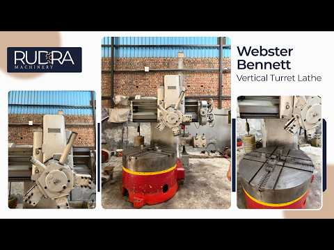 Webster & Bennett 48 Inch VTL Machine