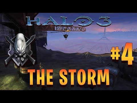 Halo 3 | Legendary Walkthrough | The Storm [Mission 4] | NO DEATHS