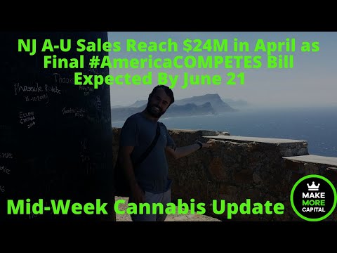 NJ A-U Sales Reach $24M in April as Final #AmericaCOMPETES Bill Expected By June 21