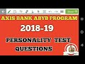 Personality assessment test questions pdf