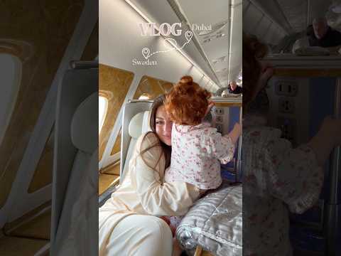 Vlog الرجعه على الإمارات #vlog #travelvlog #backhome #سفر #مطار_ #رحلة #يومياتي #دبي #السويد