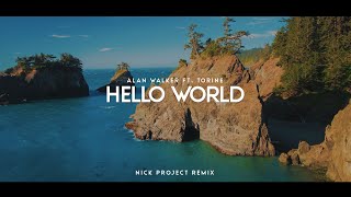 Download lagu Sangat Slow !!!! Alan Walker - Hello World (Nick Project Remix) mp3