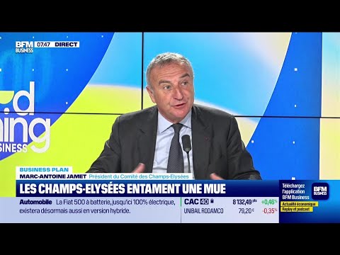 Marc-Antoine Jamet (Comité des Champs-Élysées) : Les Champs-Élysées entament une mue