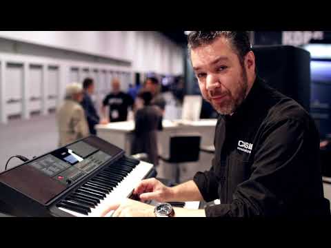 Casio CT-X Series Keyboards, NAMM Show Demonstration