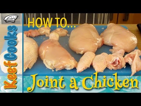 How to Joint a Chicken @Chicken Recipes Video