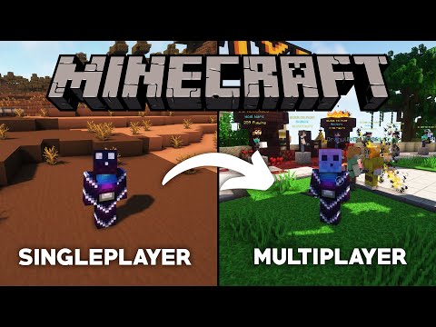 Transfer Minecraft Singleplayer World To Multiplayer Server (Tutorial)