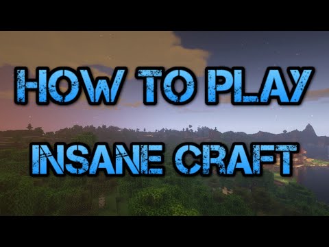 Insane Craft Server - How To Play Insane Craft Multiplayer With Your Friends (Easy)