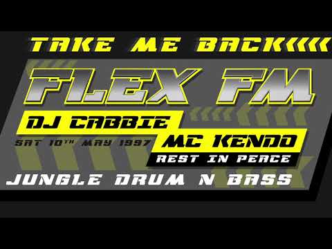 JUNGLE DRUM & BASS 1997 | DJ CABBIE & MC KENDO (RIP) | FLEX FM