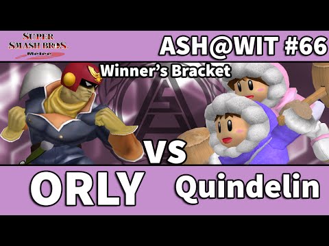 WIT | ORLY (Falcon) vs Quindelin (Ice Climbers) - ASH@WIT #66 Melee Bracket