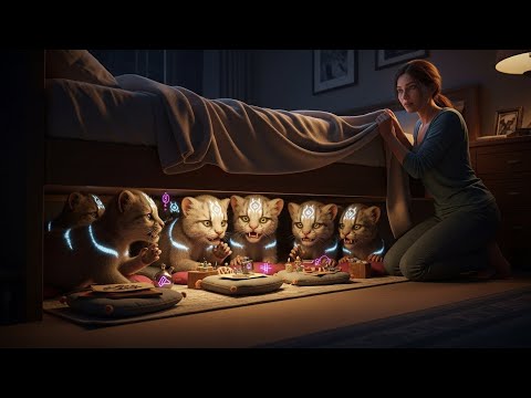 She Overheard Tiny Roars Under the Bed Cubs Had Built a Secret Meeting Room to Discuss Human Matters