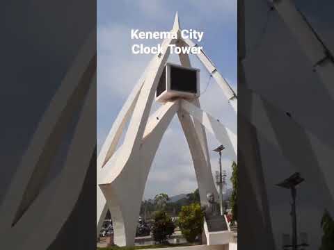Clock tower -Kenema City, Sierra Leone