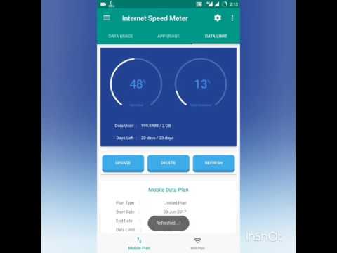 Internet Speed Meter Video