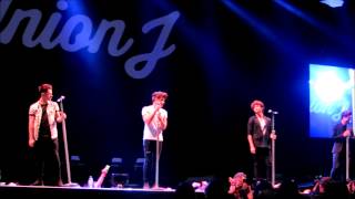 Union J - I Can&#39;t Make You Love Me - The SSE Hydro Glasgow (17th April 2015)